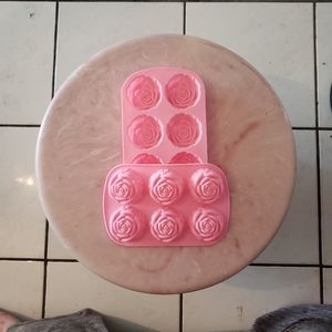 Rose Silicone Molds (Pk of 2)